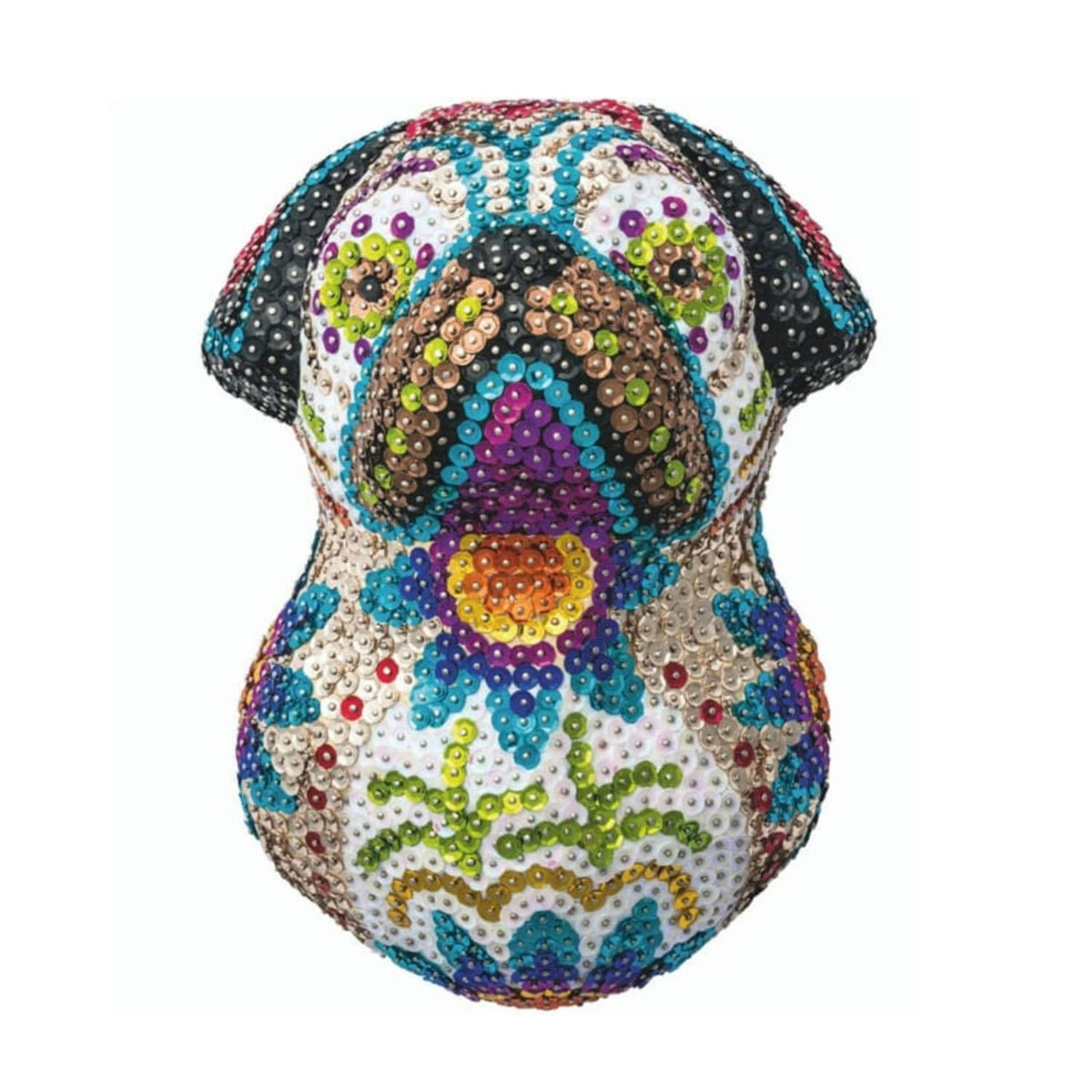 Sequin Art Sugar Pug 3D Plaque, product image 2
