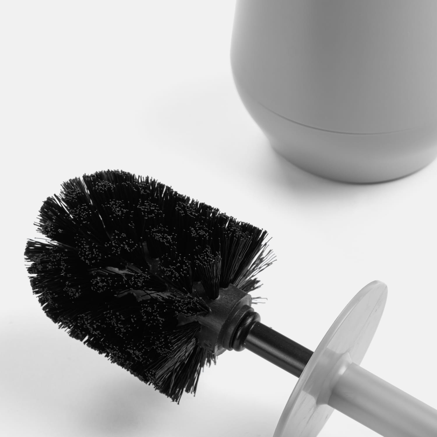 Bath Plastic Toilet Brush & Holder, product image 4
