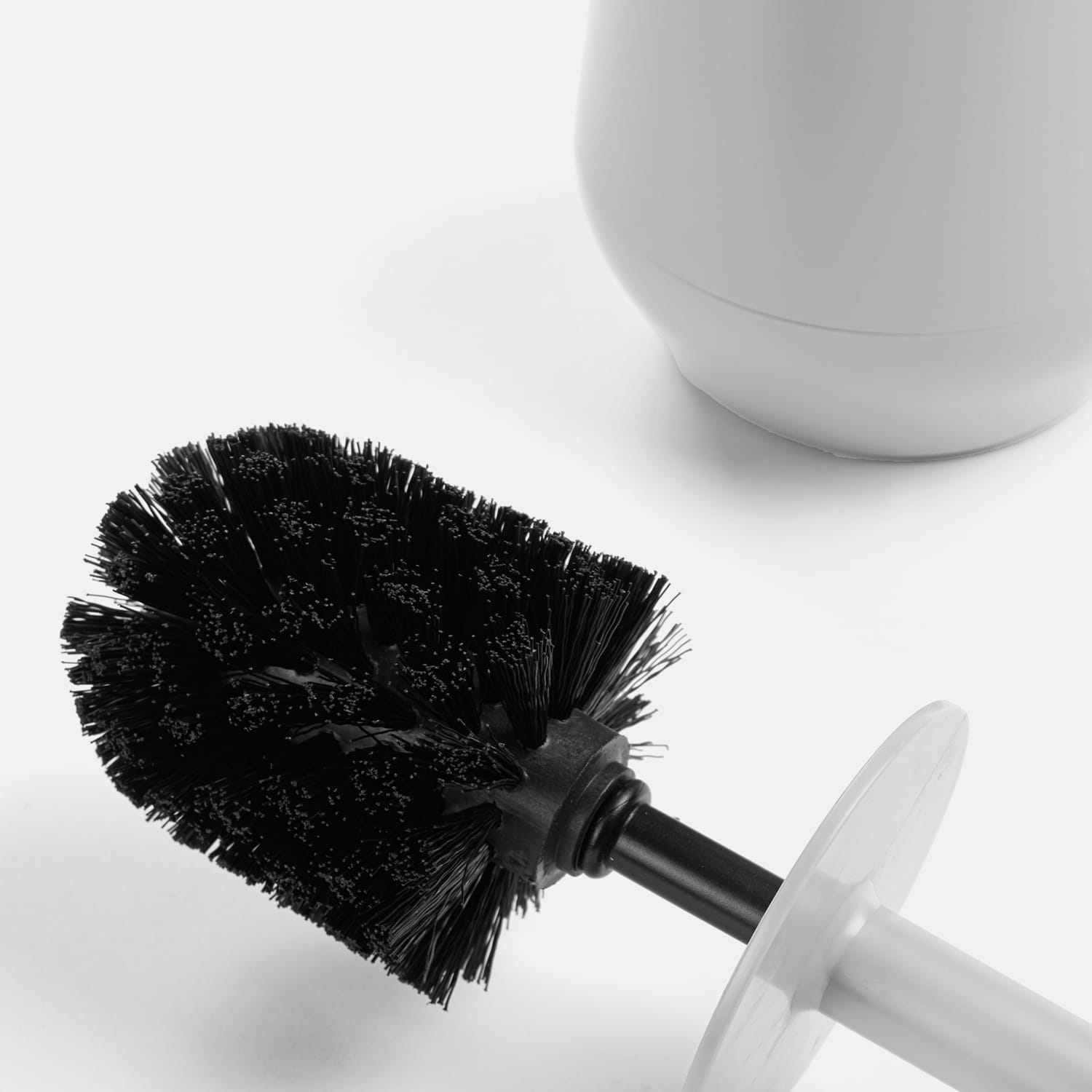 Bath Plastic Toilet Brush & Holder, product image 8