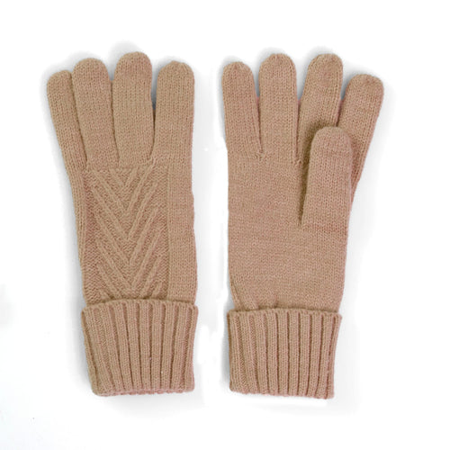 A La Mode Cable Knit Gloves