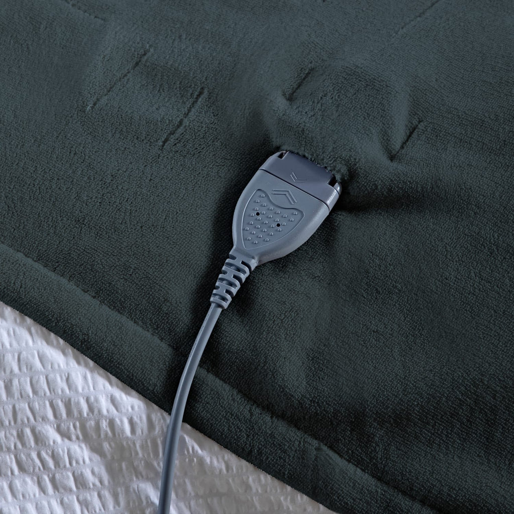 Electric Heated Throw - Grey, product image 2