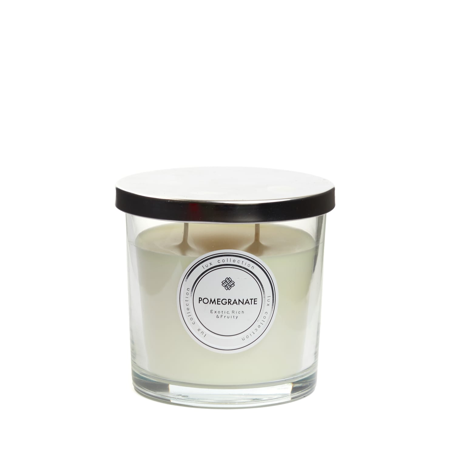 2 Wick Pomegranate Candle
