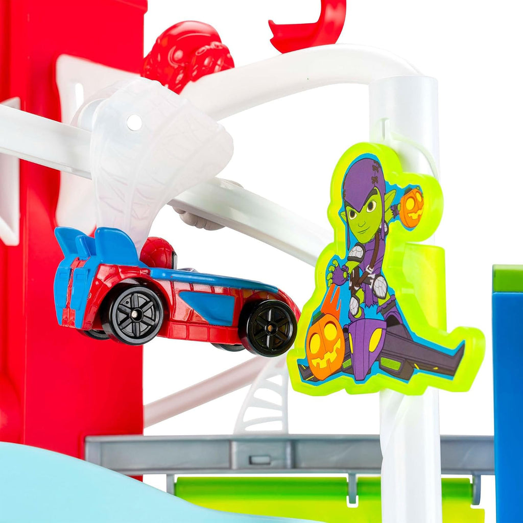 Spidey and His Amazing Friends Spidey's Construction Zone Chaos Track Set, product image 5