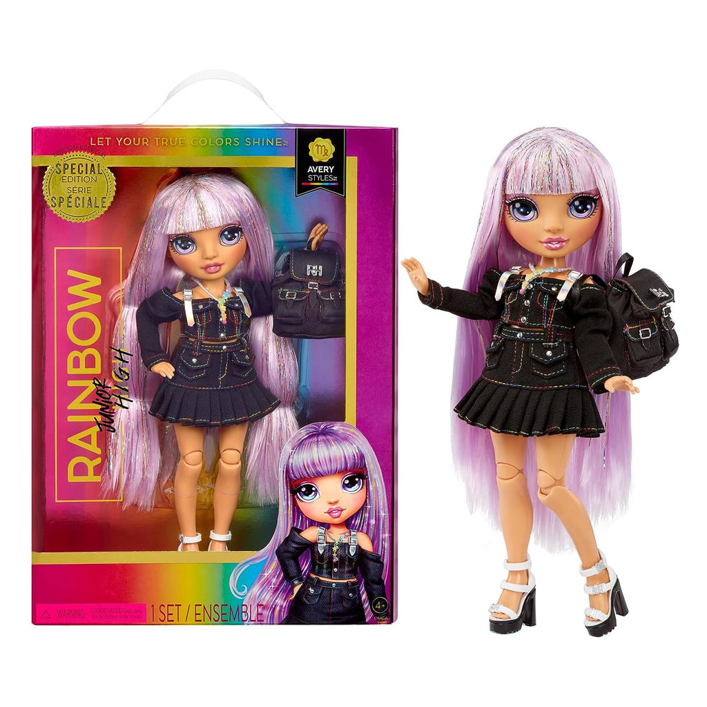 Rainbow High Junior High Doll - Avery Styles