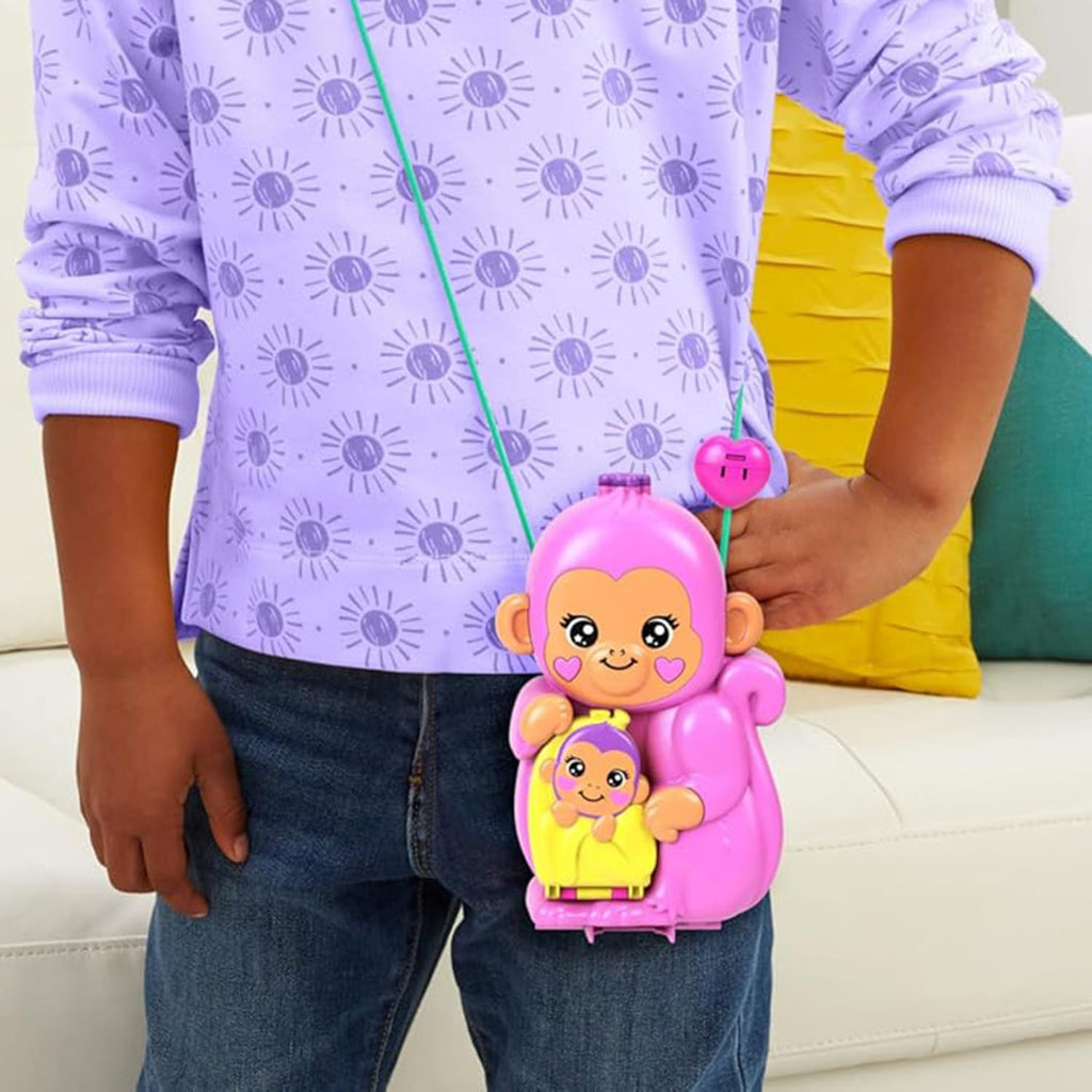 Polly Pocket Momma Monkey & Baby, product image 5