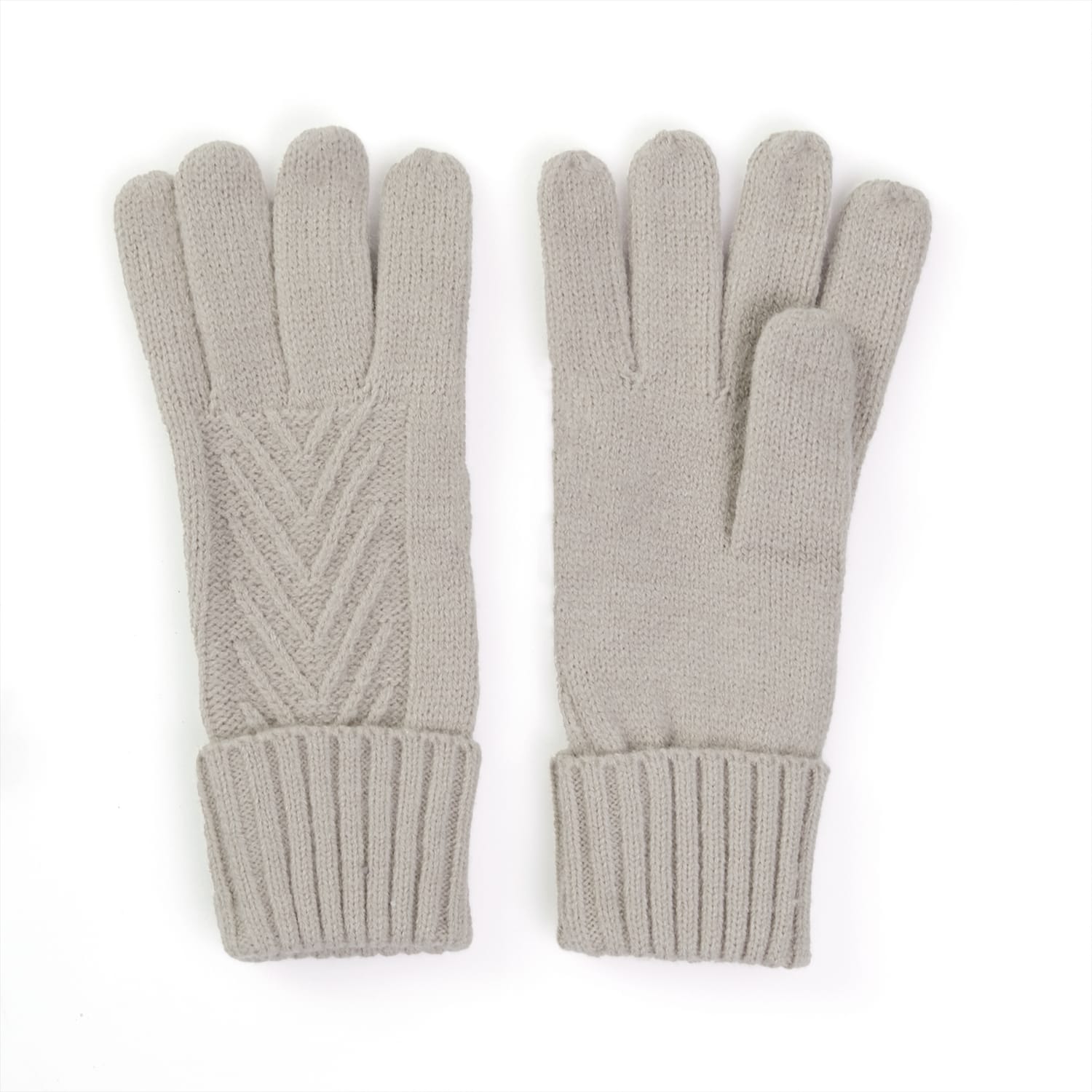 A La Mode Cable Knit Gloves, product image 2