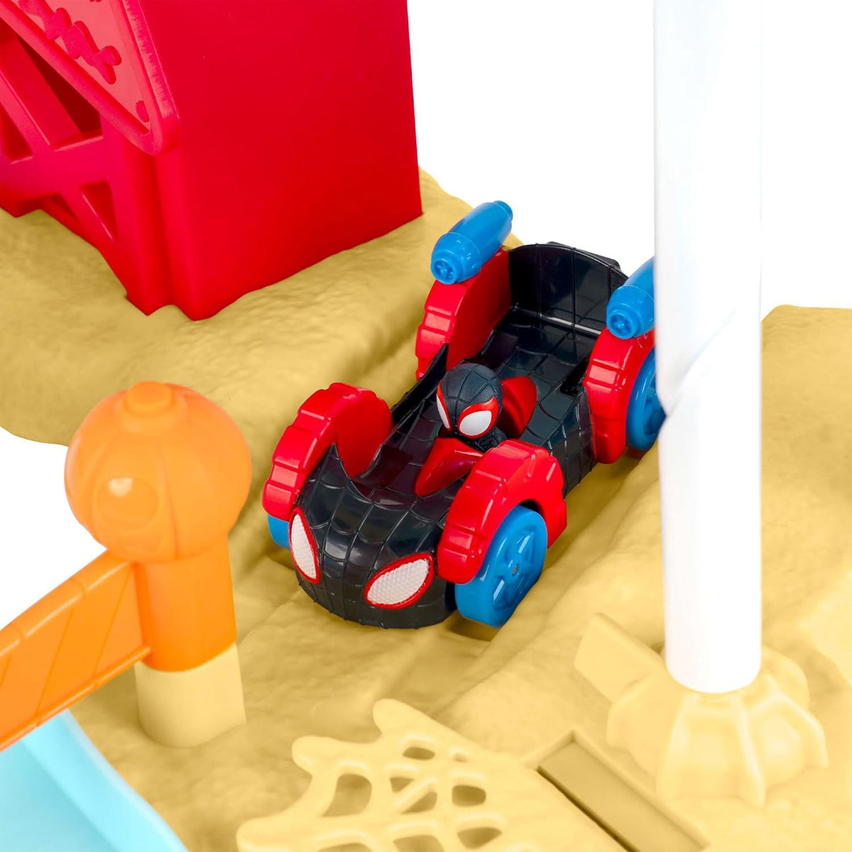 Spidey and His Amazing Friends Spidey's Construction Zone Chaos Track Set, product image 3