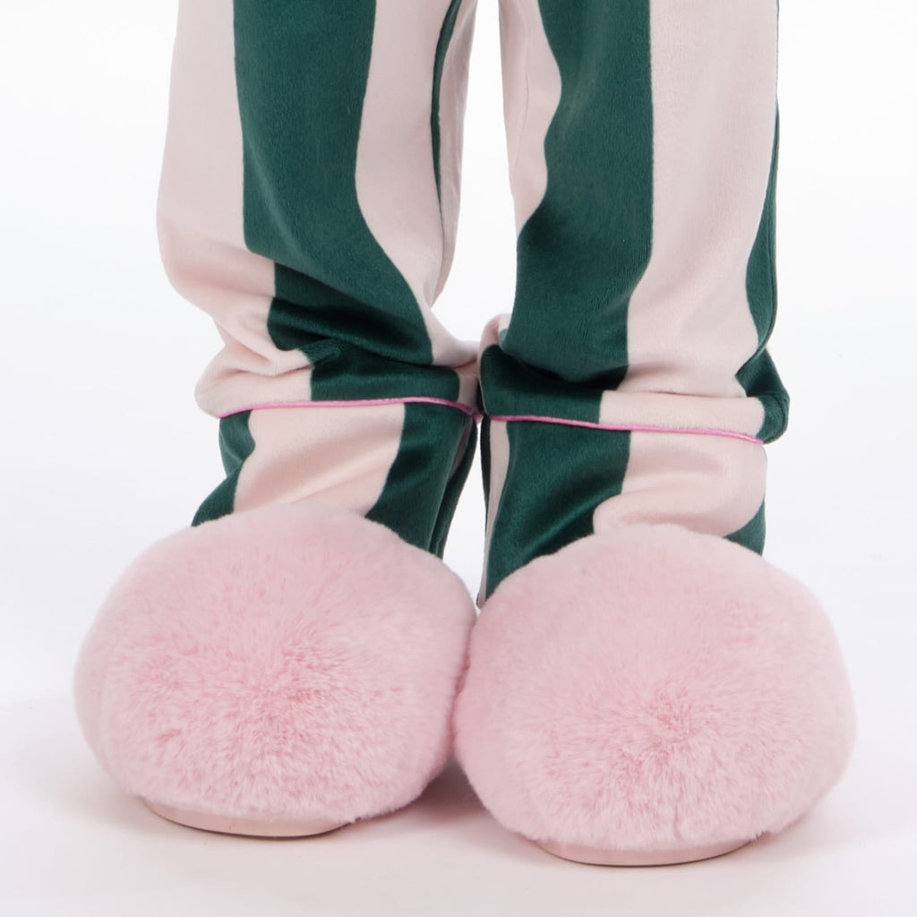 Originals Kids Pink Fur Cloud Slippers, product image 2